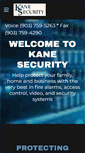 Mobile Screenshot of kane-security.com